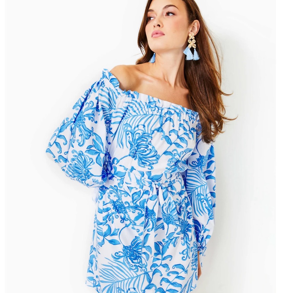 Jamielynn off the shoulder dress worn ONCE